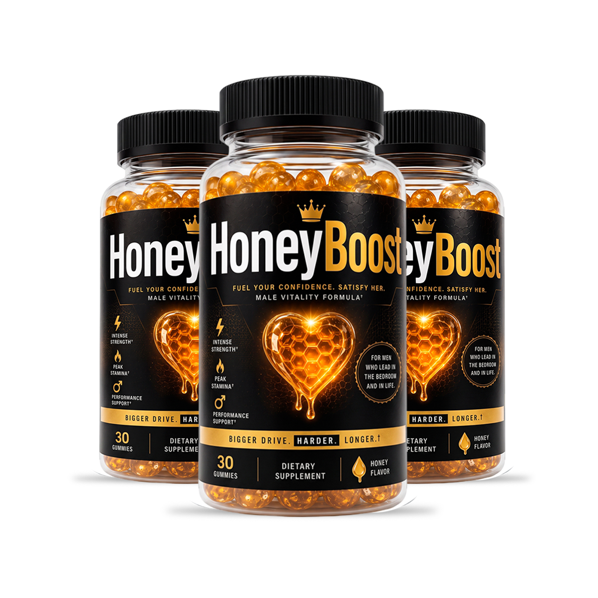 HoneyBoost 3 bottle pack