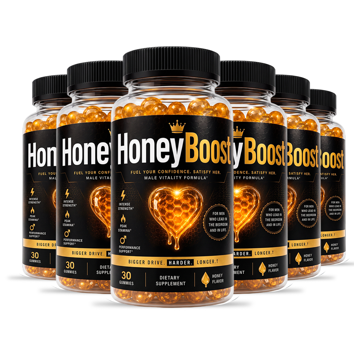 HoneyBoost six bottle pack